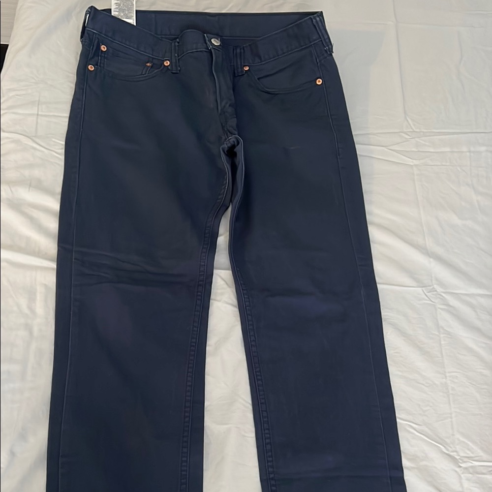 Levi's Blue Straight Jeans Classic Design